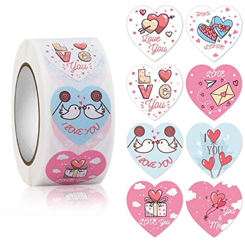 500 Stück Liebe Herz Valentinstag Aufkleber Geburtstag Party Siegel Etiketten Box Verpackung Schreibwaren Dekor 500 Stück Liebe Herz Valentinstag Aufkleber Geburtstag Party Siegel Etiketten Box Verpackung Schreibwaren Dekor von EUYueli