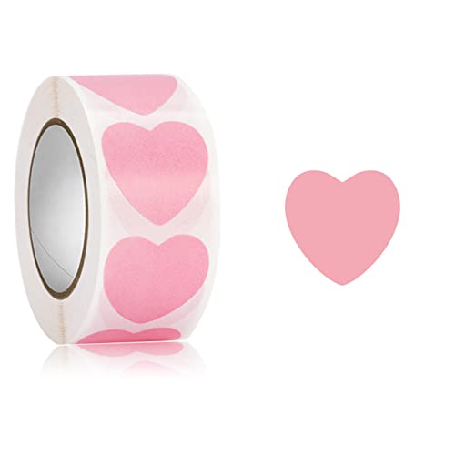 500 Stück Liebe Herz Valentinstag Aufkleber Geburtstag Party Siegel Etiketten Box Verpackung Schreibwaren Dekor von EUYueli