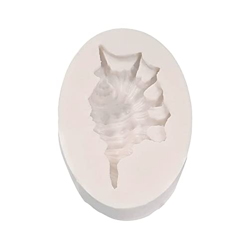 Conch Shape Mold Reusable Craft Mold Resin Casting Mold for Girl Hobbyist Handmade Soap Fondant Baking von EUYueli