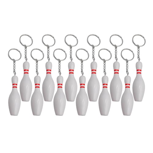 EUYueli Bowling-Schlüsselanhänger, Bowlingnadel, Schlüsselhalter, Bowling-Anhänger, Schlüsselanhänger für Kindergeburtstag, Party, Weihnachten, Strumpffüller, 12 Stück EUYueli Bowling-Schlüsselanhänger, Bowlingnadel, Schlüsselhalter, Bowling-Anhänger, Schlüsselanhänger für Kindergeburtstag, Party, Weihnachten, Strumpffüller, 12 Stück von EUYueli