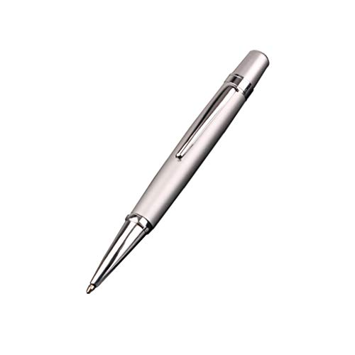 EUYueli Luxuriöser Metall-Kugelschreiber-Roller, 1,0 mm, schwarz, für Büro, Schule von EUYueli