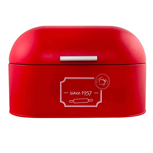 EUYueli Retro Brotboxen Große Kapazität Küche Arbeitsplatte Metall Vorratsdose für Brot Haushalt Kastenbehälter EUYueli Retro Brotboxen Große Kapazität Küche Arbeitsplatte Metall Vorratsdose für Brot Haushalt Kastenbehälter von EUYueli