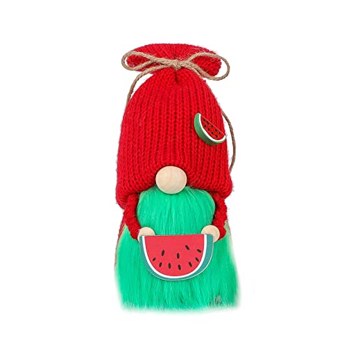 EUYueli Zwerge Bauernhaus abgestufte Tablett-Dekoration, Obst, Wassermelone, Zitrone, skandinavische Tomtes, schwedische Zwerge, Küchendekoration von EUYueli