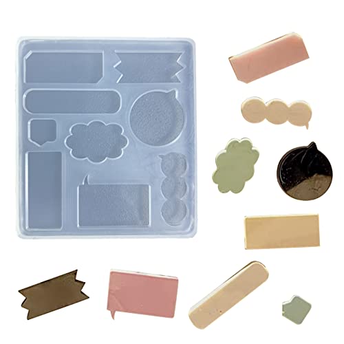 Klare Treibsand-Dialogbox Silikonformen, Shaker, Öl, Harz, Epoxidharz, Schlüsselanhänger, Form für Anhänger, Schmuckherstellung Klare Treibsand-Dialogbox Silikonformen, Shaker, Öl, Harz, Epoxidharz, Schlüsselanhänger, Form für Anhänger, Schmuckherstellung von EUYueli
