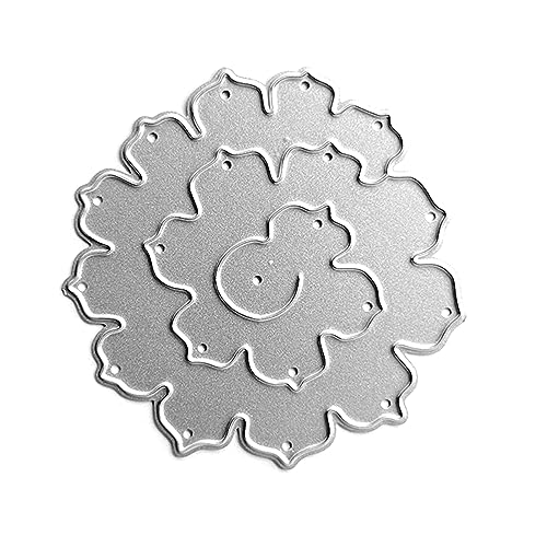 Metall-Stanzformen mit gelockten Blumen, zum Basteln, Karbonstahl, Prägeschablone, Schablone, Scrapbooking, für Karten, Stanzformen Metall-Stanzformen mit gelockten Blumen, zum Basteln, Karbonstahl, Prägeschablone, Schablone, Scrapbooking, für Karten, Stanzformen von EUYueli