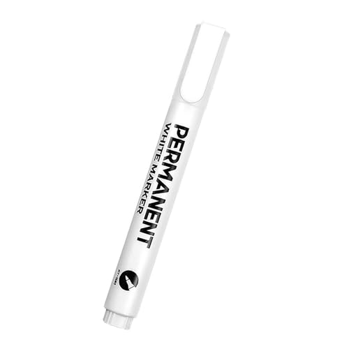 EUZUXU Permanent Marker Wasserfester Stift, Weiß, 2,0 mm Fadenbreite, Schnell Trocknender, für Karton, Glass Holz, Metall, Keramik Tassen, Lackmarker, Stoff, Leinwand EUZUXU Permanent Marker Wasserfester Stift, Weiß, 2,0 mm Fadenbreite, Schnell Trocknender, für Karton, Glass Holz, Metall, Keramik Tassen, Lackmarker, Stoff, Leinwand von EUZUXU