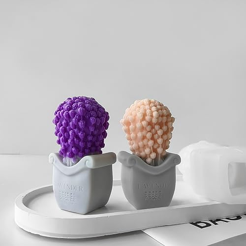 Silikonform für 3D-Blumen und Rosen, Tulpenform, Pfingstrosen und Kerzen, zur Herstellung von Harz, Ton und Seife, Bastelbedarf von EVERELAM