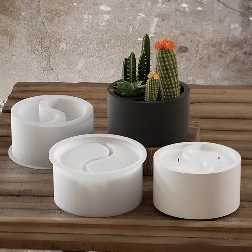 Sukkulenten-Blumentopf-Form – Silikonharz-Gussformen für Kerzen, Harz und Seife, Bastelbedarf Sukkulenten-Blumentopf-Form – Silikonharz-Gussformen für Kerzen, Harz und Seife, Bastelbedarf von EVERELAM