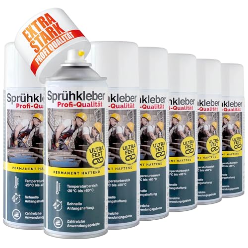 EVERGLUE Sprühkleber mit variablem Sprühkopf Ventil 400ml Aerosol 12 Stück EVERGLUE Sprühkleber mit variablem Sprühkopf Ventil 400ml Aerosol 12 Stück von EVERGLUE