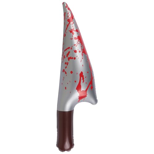 Aufblasbare künstliche Messer-Requisiten, aufblasbare, realistisch aussehende künstliche Messer, Streich Spielzeug für Halloween, Partygeschenke, Dekorationen, Cosplay-Zubehör (Fake Dolch) von EVERMARKET
