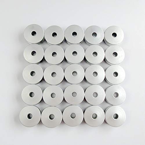 25 Stück große Aluminium-Spulen für Handi Quilter Hq16 Hq18 A-1 Quilter von EVERNICE