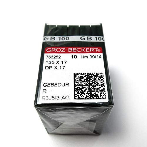 Groz-Beckert Gebedur 135 x 17 Dpx17 Titan-Nähmaschinennadeln (18/110), 100 Stück von EVERNICE