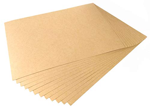 50 Blatt Kraftpapier, 160 g/m², A4, mattes Finish/Blanko-Druckkarten, Bastelbögen 50 Blatt Kraftpapier, 160 g/m², A4, mattes Finish/Blanko-Druckkarten, Bastelbögen von EVG