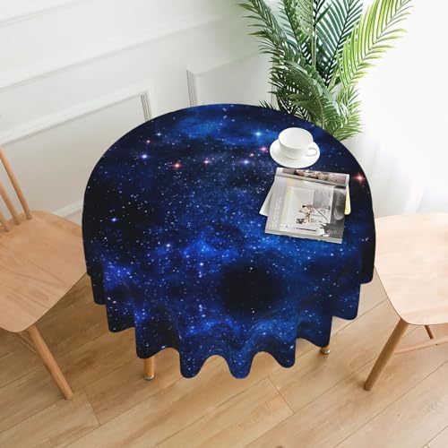 EVIUS Galaxy Night Runde Tischdecke 152 cm, personalisierte bedruckte Tischdecke, modische Tischdecke, dekorative Tischdecke für Restaurant, Küche, Picknick, Café. EVIUS Galaxy Night Runde Tischdecke 152 cm, personalisierte bedruckte Tischdecke, modische Tischdecke, dekorative Tischdecke für Restaurant, Küche, Picknick, Café. von EVIUS