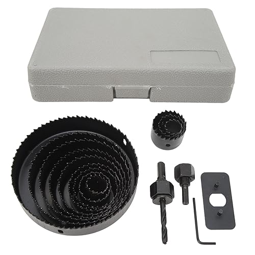 16pcs Lochsägen Kohlenstoffstahl -Lochöffner Loch Schneidbohrbohrwerkzeug -Werkzeug -Set Kit für Gips 16pcs Lochsägen Kohlenstoffstahl -Lochöffner Loch Schneidbohrbohrwerkzeug -Werkzeug -Set Kit für Gips von EVTSCAN