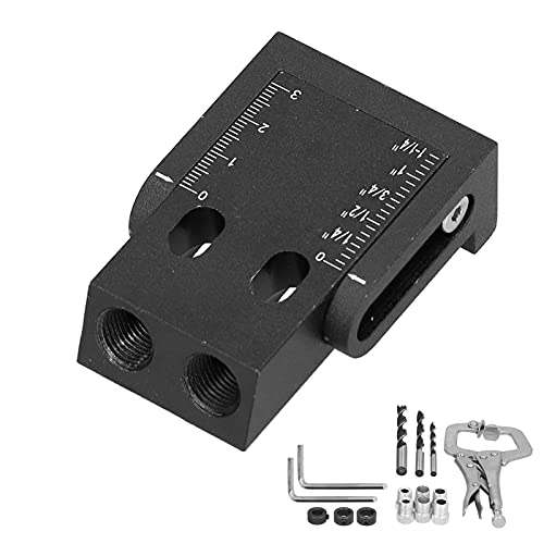 16pcs geneigter Loch Locator Positionierer Black 15 Grad Schrägbirbentool für Holzbearbeitung von EVTSCAN