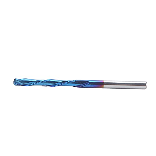 2 Flötenendmühle Straight Shank Wolframstahl CNC geschnitztes Frässchneider 3.175 x 25 x 55 mm von EVTSCAN