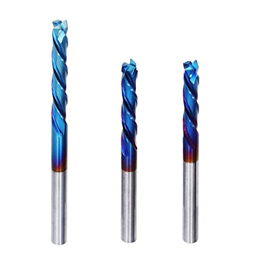 3pcs Endmühlenschneider Wolframstahl lebige Verschleiß Wege Anwendung CNC Router Bits Endmühlen Acrylholz 3pcs Endmühlenschneider Wolframstahl lebige Verschleiß Wege Anwendung CNC Router Bits Endmühlen Acrylholz von EVTSCAN