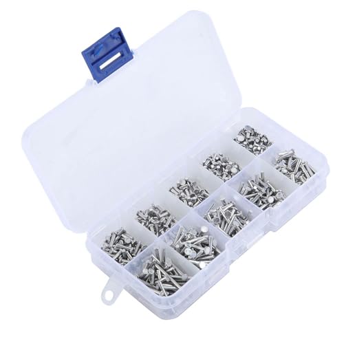 500pcs M2 Flat Head Aluminium Nieten feste hochwertige - Nietset für DIY -Projekte 500pcs M2 Flat Head Aluminium Nieten feste hochwertige - Nietset für DIY -Projekte von EVTSCAN