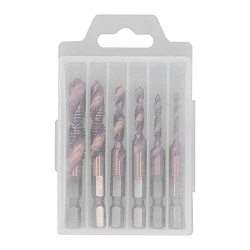 6pcs TAP -Bohrer -Bit Ti -plattiert M3 M4 M5 M6 M8 M10 Klopfen Bohrwerkzeug Stahl Sechskant Shank Glute Arbeitsmontage -Montage -Linie 6pcs TAP -Bohrer -Bit Ti -plattiert M3 M4 M5 M6 M8 M10 Klopfen Bohrwerkzeug Stahl Sechskant Shank Glute Arbeitsmontage -Montage -Linie von EVTSCAN