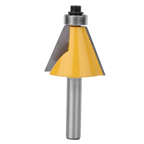 8mm Schaft-Kachel-Kanten-Router-Bit mit Lager-Holz bearbeitungs fräser (22.5°) von EVTSCAN