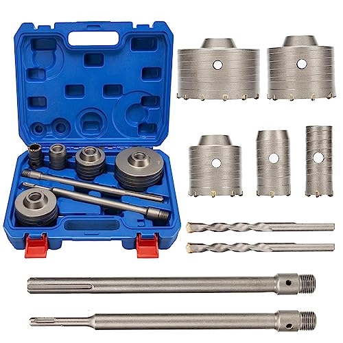 Betonloch -Sägen -Bohrer -Bit 5pcs 30 mm 40 mm 65 mm 80 mm 100 mm Schnittkit für die Wandinstallation Betonloch -Sägen -Bohrer -Bit 5pcs 30 mm 40 mm 65 mm 80 mm 100 mm Schnittkit für die Wandinstallation von EVTSCAN