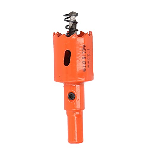 Bi -Metall -Loch -Säge Hochgeschwindigkeitstahlschneider mit Darmreinspeicher geschnittenem Betrieb Einfacher Abschnitt Beweis Haltbarer Zähne für Metallholzholz PVC (1(25mm)) von EVTSCAN