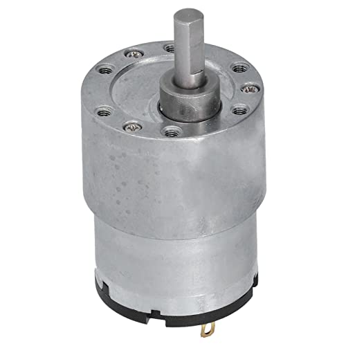 DC 12V Getriebe Motorgeschwindigkeitsreduzierung CW CCW Kupferdrahtmotoren mit 6 mm D Welle JGB37 520 für Smart Home Office Automation (960RPM) von EVTSCAN