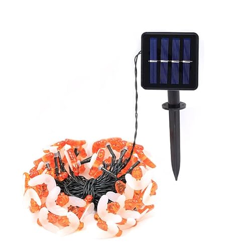 EVTSCAN Solar-Bienen-Lichterketten – Outdoor-LED-Bienen-Lichterketten, wasserdichte Solar-Hummel-Lichter für Garten-Weihnachtsdekoration(5m 20LEDs-Warmweiß) von EVTSCAN