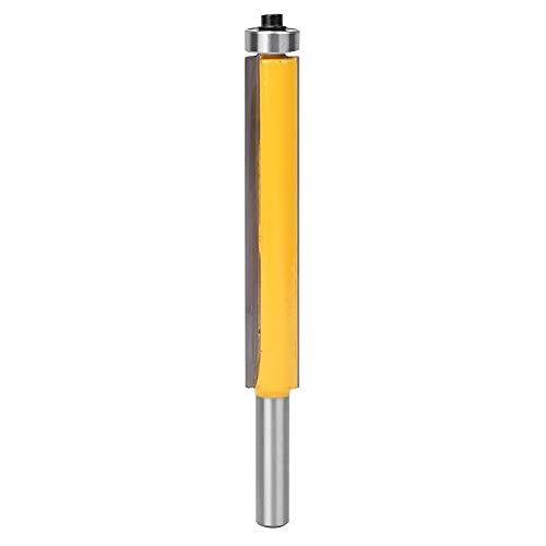 Fräser mit 8-mm-Schaft, Fräser für die Holzbearbeitung, mit Lager, Bündigfräser, präzises Trimmen für Holzbearbeitungsprojekte (8*12.7*76.2mm) von EVTSCAN