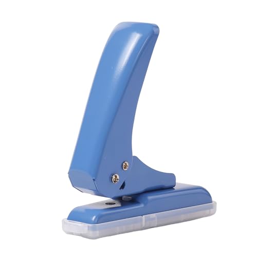KW-Trio Single Loch Punch Paper Circle Puncher Mini DIY Cutter 40 Blätter Panzer A4 A5 B5 Notebook Scrapbook für Planer Blue (Blau) von EVTSCAN