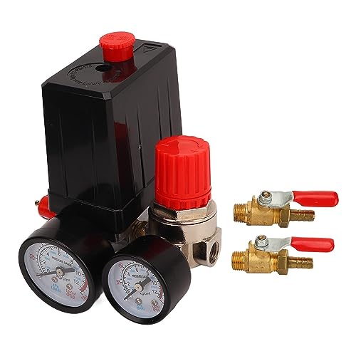 Luftkompressordruckschalter 0~180psi Union Ball Ventil Kit Energieeinsparung für eine effiziente Leistungsregelung von EVTSCAN