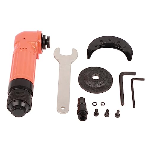 Luftwinkel Pneumatische 2 -Zoll -Schleifmaschine 15000 U/min Werkzeugset Kit in Silber für Metallarbeiter von EVTSCAN