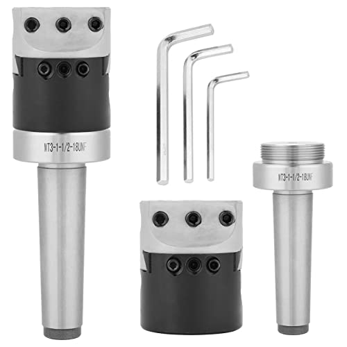 MT3-M12 Kegelspannzangenfutter Fräsadapter Morsebohrung Pleuel + 2 Zoll Bohrkopf für Werkzeugmaschinen MT3-M12 Kegelspannzangenfutter Fräsadapter Morsebohrung Pleuel + 2 Zoll Bohrkopf für Werkzeugmaschinen von EVTSCAN