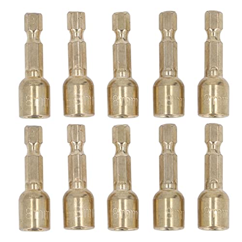 Magnetischer Sechskant-Bit-Adapter, starker Halt, effiziente Präzisions-Bohrverlängerung, 10-teilig, 1/4 Zoll Innendurchmesser, Steckschlüssel-Bohrerhalter Magnetischer Sechskant-Bit-Adapter, starker Halt, effiziente Präzisions-Bohrverlängerung, 10-teilig, 1/4 Zoll Innendurchmesser, Steckschlüssel-Bohrerhalter von EVTSCAN