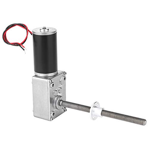Motorwurmgetriebe High Torsion 8 -mm -Schraubenwelle mit Flansch für elektrisches Fenster (Speed ​​reduction ratio 670) von EVTSCAN