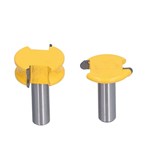 Router Bit -Bogen t Typ Metall Fräser Schnittkanten -Tool Set Kit Holzbearbeitung (1/2 Inch Ball Valve) von EVTSCAN