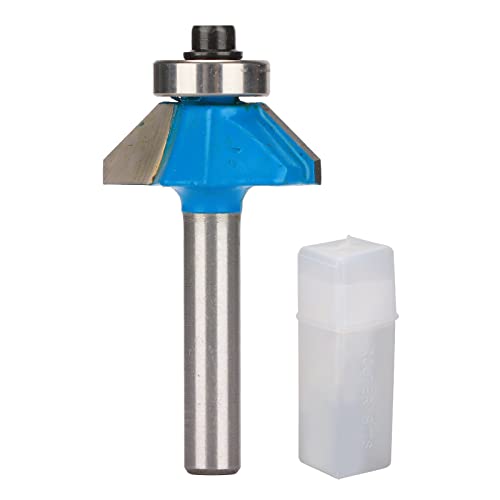 Router Bit Chamfer -Werkzeug mit oberem Lager für Holzbearbeitung (1/4 * 5/16) von EVTSCAN