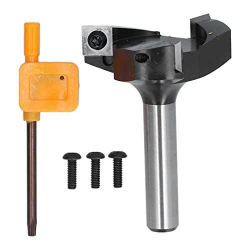 Spoilboard-Oberflächen-Router-Bit 3 Klingenholzplaner Bits t Typ gebrochener Plattenfräsen für Holzbearbeitung 2-5/16in Spoilboard-Oberflächen-Router-Bit 3 Klingenholzplaner Bits t Typ gebrochener Plattenfräsen für Holzbearbeitung 2-5/16in von EVTSCAN