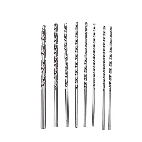 Twist Bohrer Teile extra langes 200 mm HSS -Loch verarbeiten Metall Holz Rotary -Werkzeugkit 8pcs Twist Bohrer Teile extra langes 200 mm HSS -Loch verarbeiten Metall Holz Rotary -Werkzeugkit 8pcs von EVTSCAN