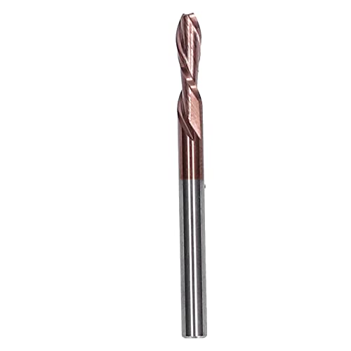 Wolframstahl Doppelschneides Mahlschneiderholzwerks-Schnitzwerkzeug für CNC-Router-Bits für verschiedene Materialien Nylonharz Abs Acryl PVC MDF geeignet (3.175*3.175*10*40L) von EVTSCAN