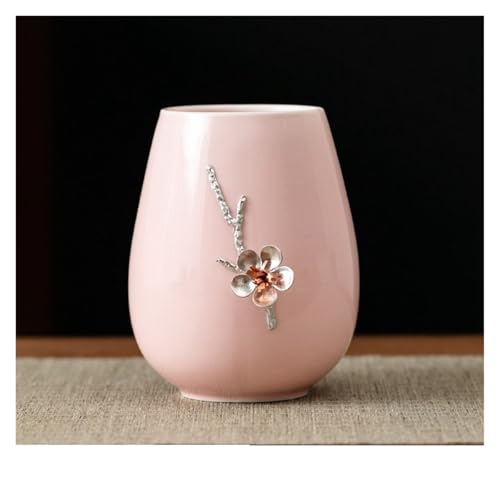 EVZSDOTYE Organizer-Eimer, Pinselhalter-Eimer, Blumenarrangement, chinesisches Teezeremonie-Zubehör, Keramik, weißes Porzellan, Ru-Brennofen, Brennofen(13) von EVZSDOTYE