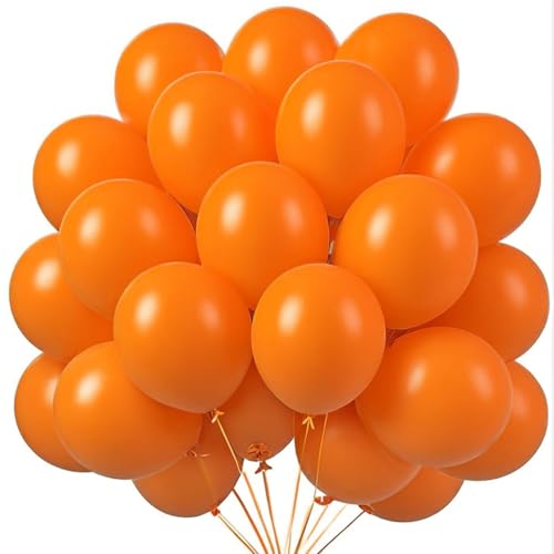 EWODEIEW Luftballons Orange, 60 Stück 10 Zoll Orange Latex Ballons,Matt Helium Luftballon,Luftballon Girlande Partyballon für Geburtstag Babyparty Hochzeit Party Deko EWODEIEW Luftballons Orange, 60 Stück 10 Zoll Orange Latex Ballons,Matt Helium Luftballon,Luftballon Girlande Partyballon für Geburtstag Babyparty Hochzeit Party Deko von EWODEIEW