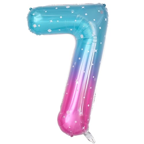 EWODEIEW Zahlen Luftballon 7 Sternengradient,40 Zoll Luftballon Zahlen 7 Folien Ballon,Luftballon 7. Geburtstagsdeko Mädchen Riesen Folienballon 7. for Mädchen Jungen Birthday Party Geburtstag Dekor EWODEIEW Zahlen Luftballon 7 Sternengradient,40 Zoll Luftballon Zahlen 7 Folien Ballon,Luftballon 7. Geburtstagsdeko Mädchen Riesen Folienballon 7. for Mädchen Jungen Birthday Party Geburtstag Dekor von EWODEIEW
