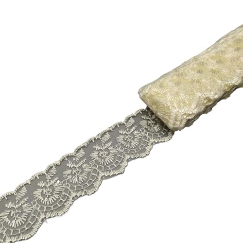 10 Yard 4CM Wide Lace Trim Diy Clothes Fabric Used For Ribbon Bedding Curtain Sofa Cushion Cover Material(A15) von EWUHYFP