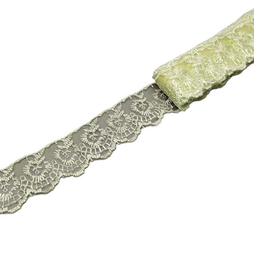 10 Yard 4CM Wide Lace Trim Diy Clothes Fabric Used For Ribbon Bedding Curtain Sofa Cushion Cover Material(A18) von EWUHYFP