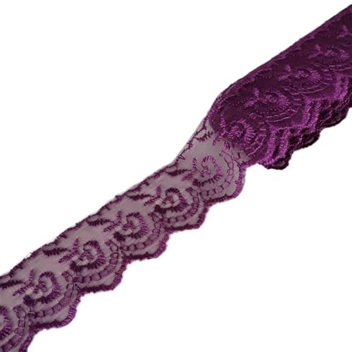 10 Yard 4CM Wide Lace Trim Diy Clothes Fabric Used For Ribbon Bedding Curtain Sofa Cushion Cover Material(A20) von EWUHYFP