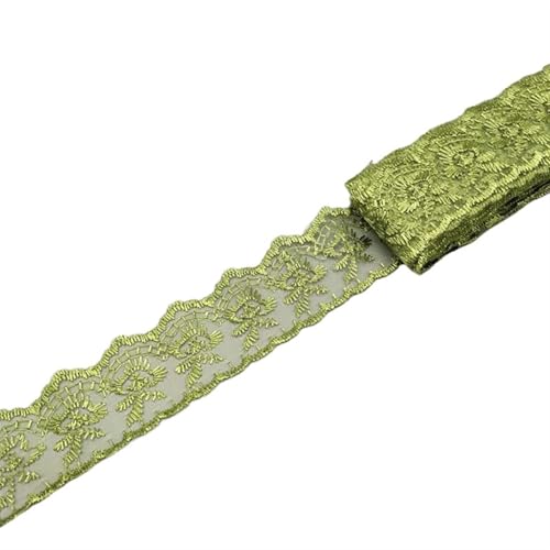 10 Yard 4CM Wide Lace Trim Diy Clothes Fabric Used For Ribbon Bedding Curtain Sofa Cushion Cover Material(A23) von EWUHYFP