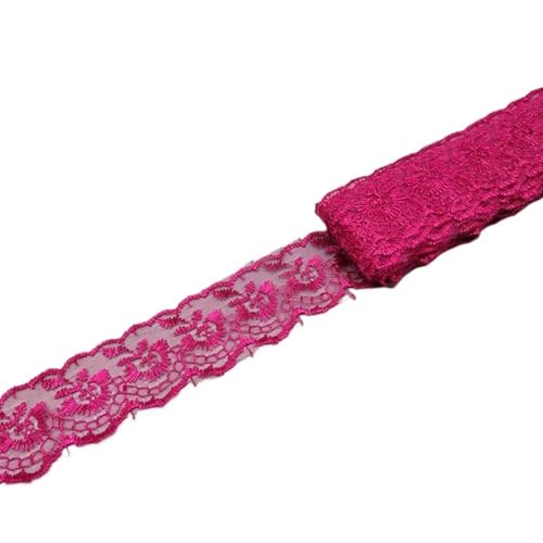 10 Yard 4CM Wide Lace Trim Diy Clothes Fabric Used For Ribbon Bedding Curtain Sofa Cushion Cover Material(A24) von EWUHYFP