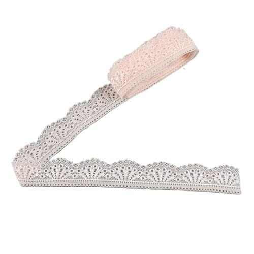 5 Yards/lot Lace Ribbon Tape 40mm Trim Underwear Dress DIY Clothing Accessories(Champagne) von EWUHYFP